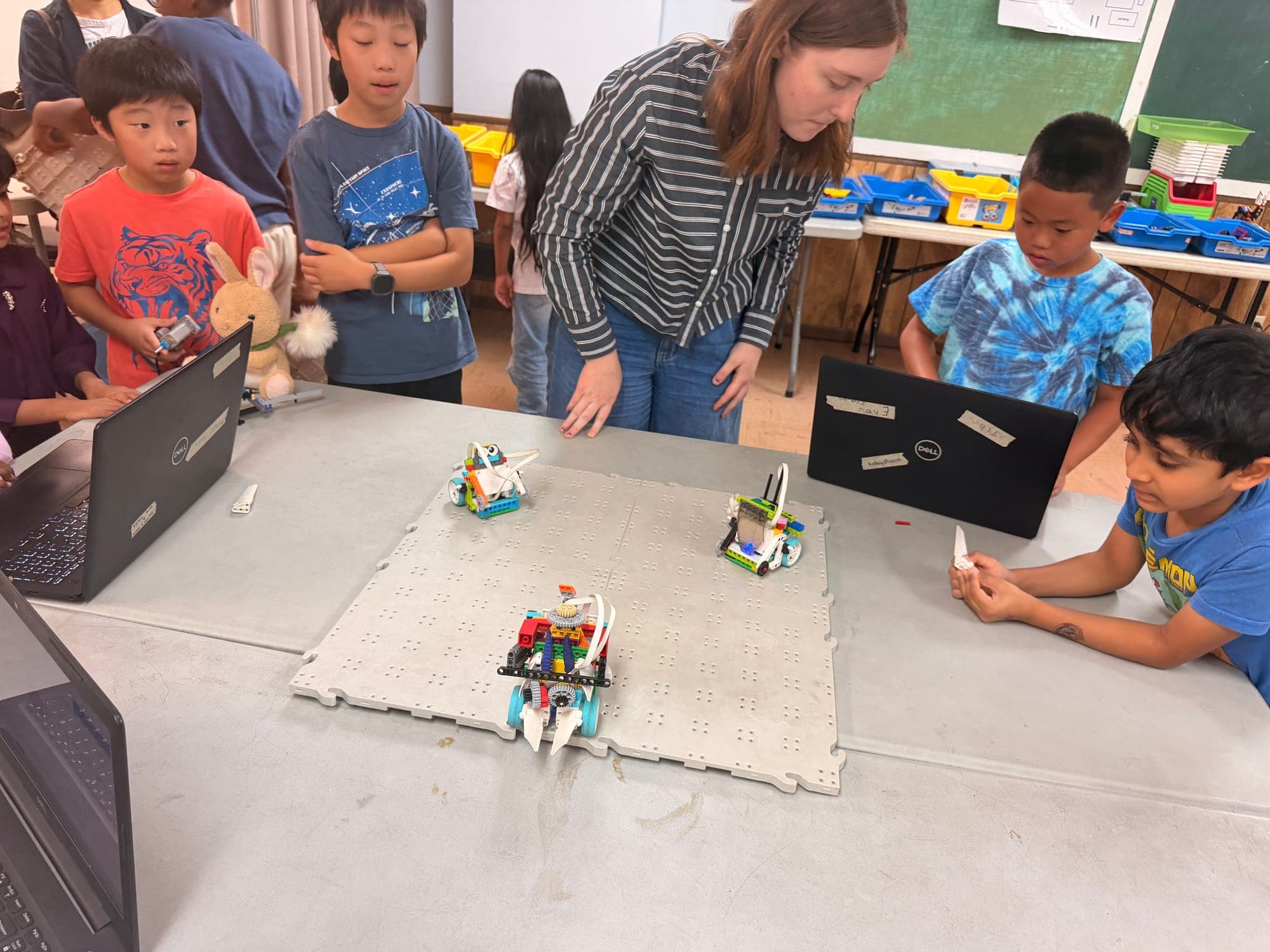 8-year-old at STEM4Kids Cupertino summer camp — photo 3