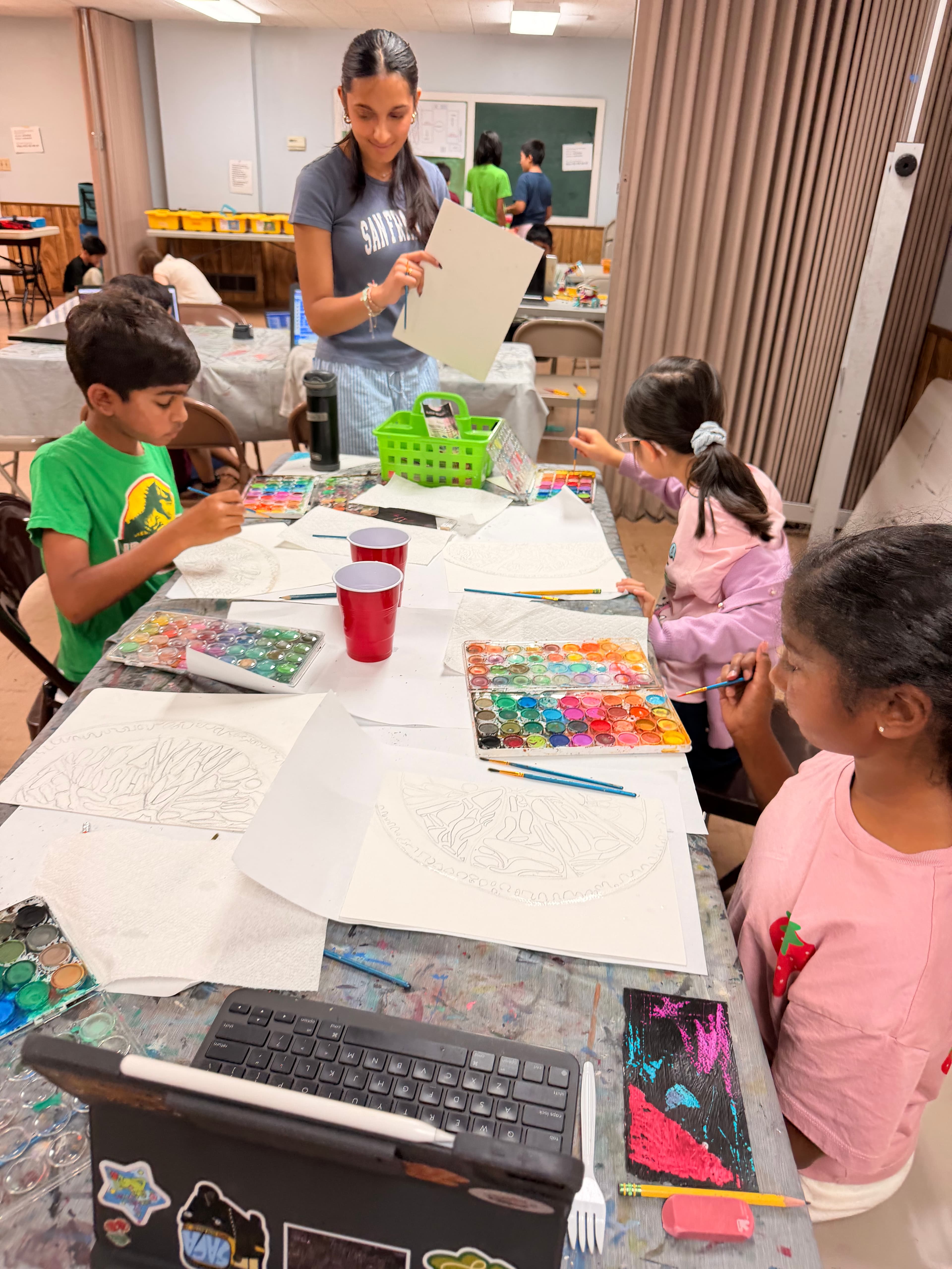 8-year-old at STEM4Kids Cupertino summer camp — photo 2