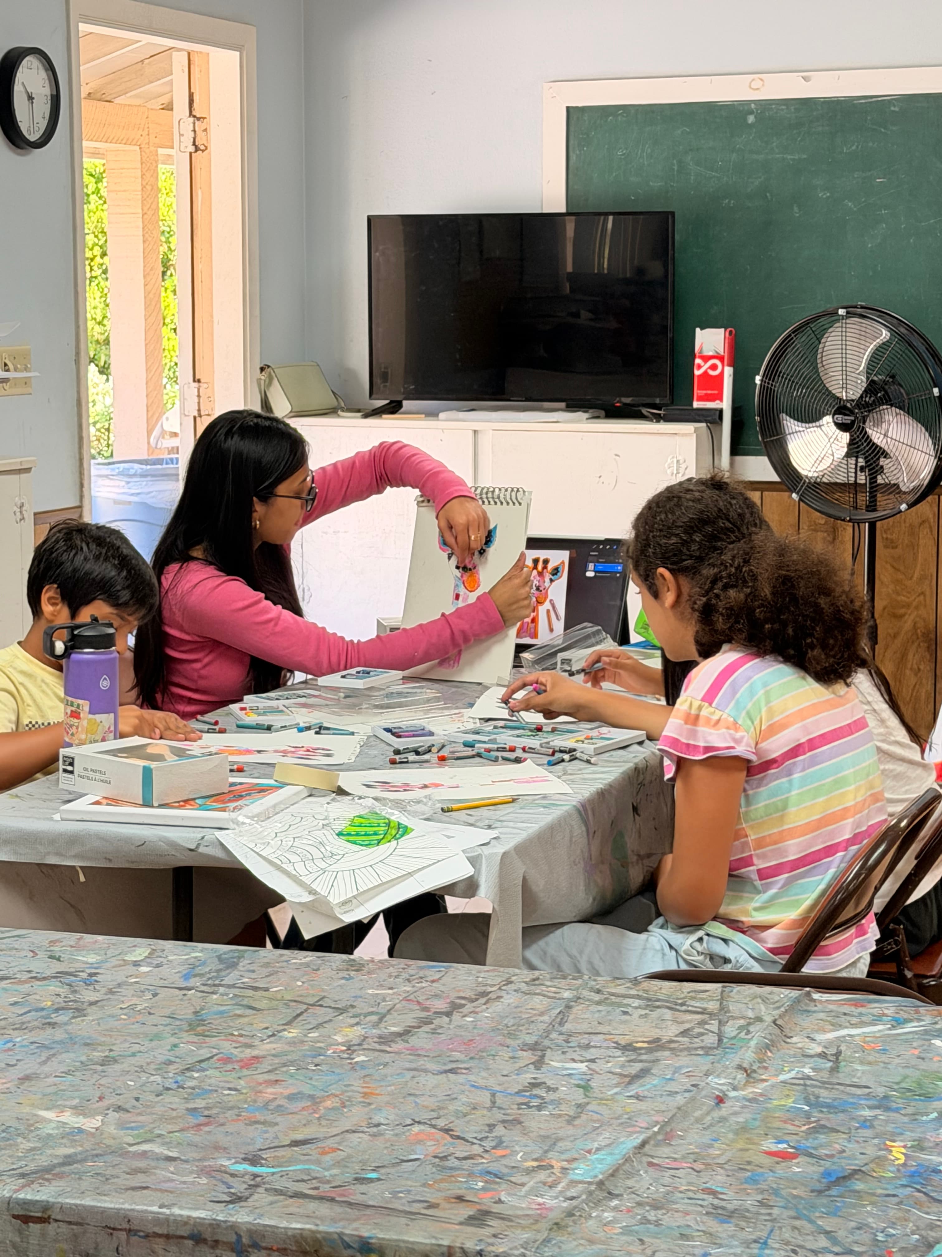 8-year-old at STEM4Kids Cupertino summer camp — photo 4