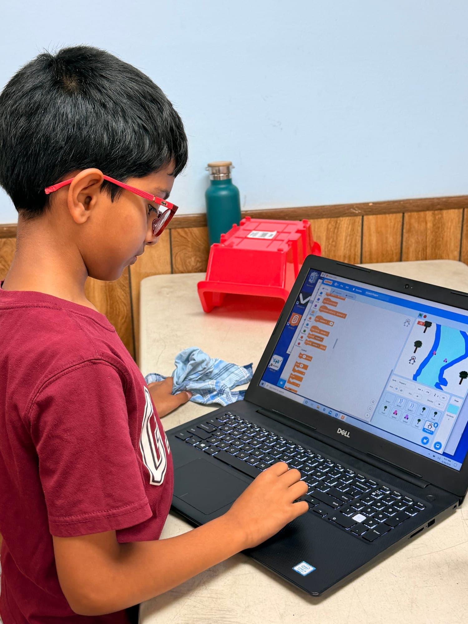 9-year-old at STEM4Kids Cupertino summer camp — photo 4