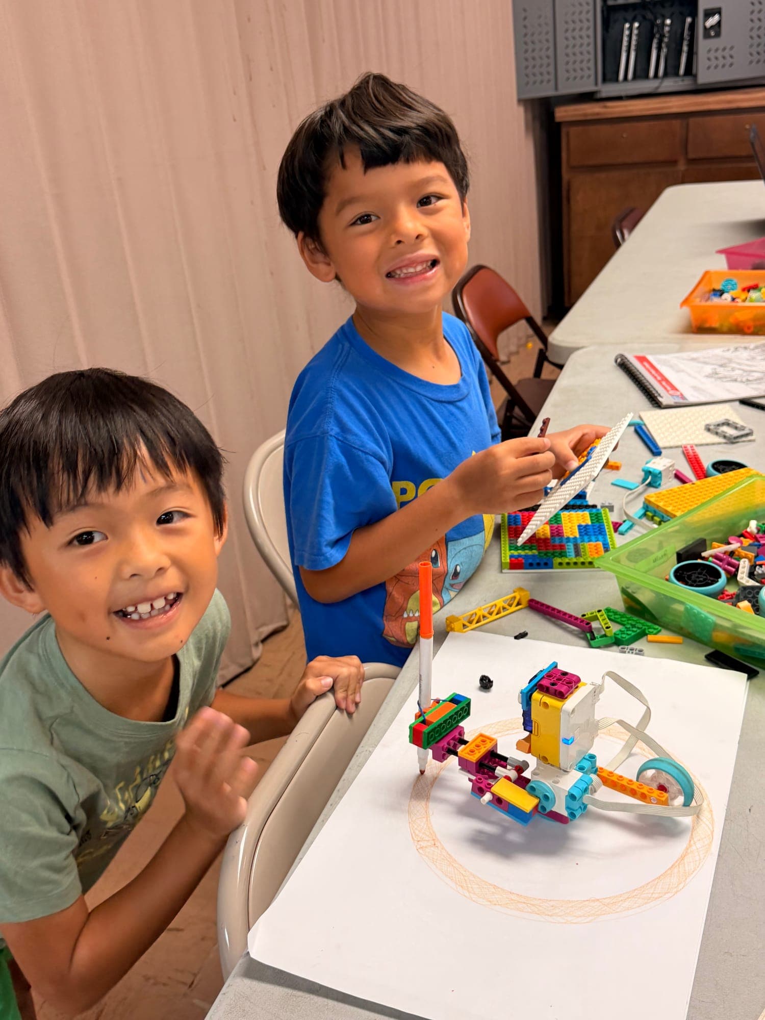 Robotics camp at STEM4Kids