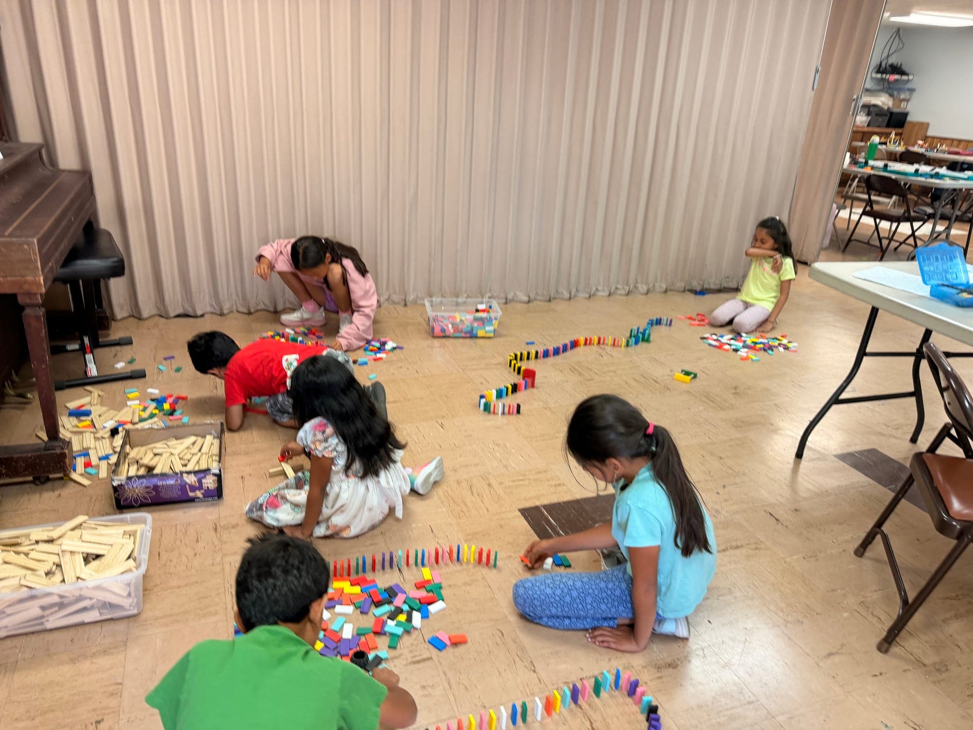 8-year-old at STEM4Kids Cupertino summer camp — photo 2