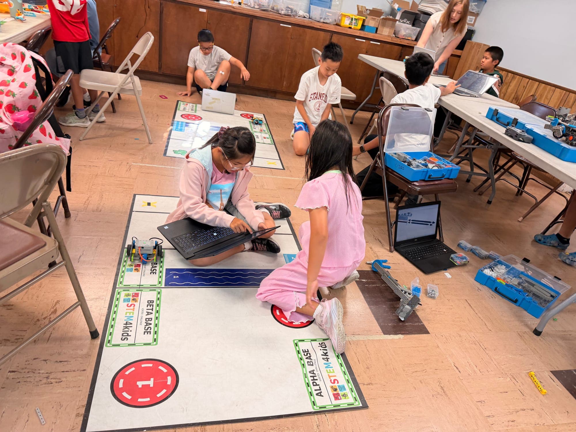 8-year-old at STEM4Kids Cupertino summer camp — photo 4