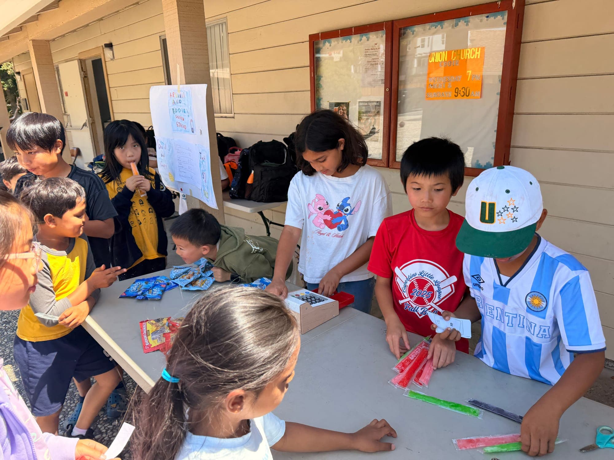 8-year-old at STEM4Kids Cupertino summer camp — photo 2